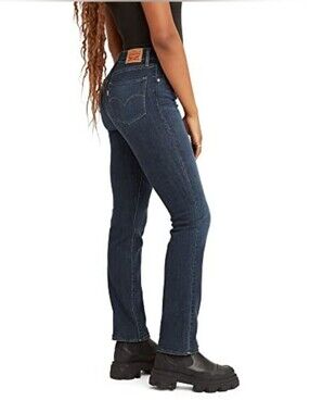 Levi's Jeans 505 Straight Dark Wash Size 12
